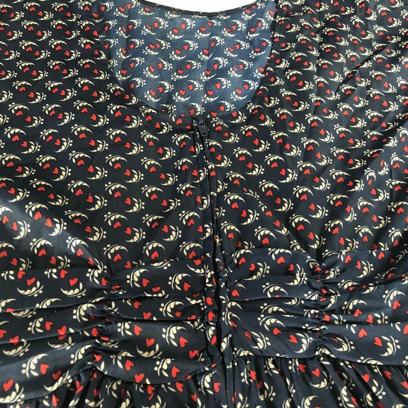 Navy Vintage Dress - Picture 2 of 5